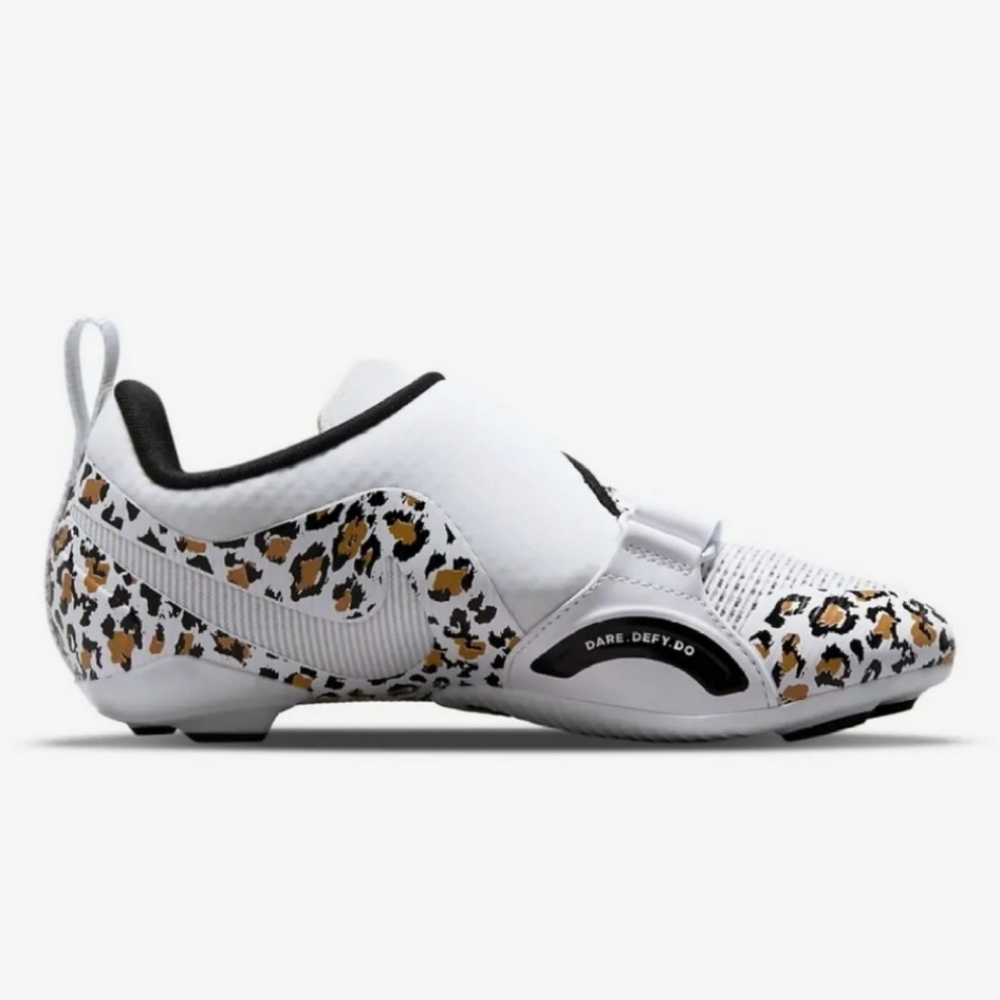 NIKE SuperRep Cycle Indoor Animal Print Cycling Shoes Womens 6.5 - Picture 4 of 8